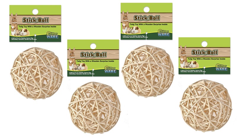 Ware Nutty Stick Ball Treats (4 Pack)